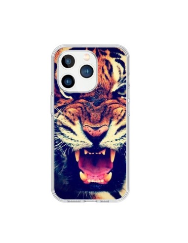 Coque iPhone 15 Pro Tigre Swag Roar Tiger - Laetitia