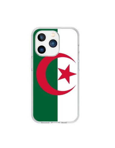 Coque iPhone 15 Pro Drapeau Algérie Algérien - Laetitia