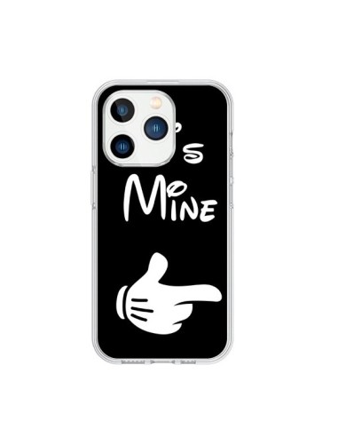 Coque iPhone 15 Pro He's Mine Il est à Moi Amour Amoureux - Laetitia