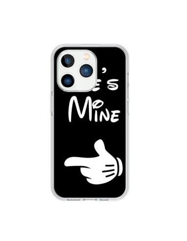 Cover iPhone 15 Pro She's Mine Lei è Mia Amore - Laetitia