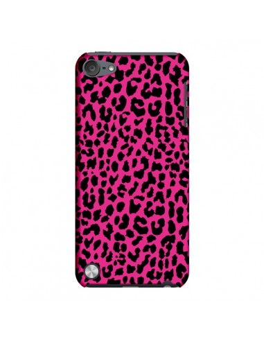 Coque Leopard Rose Pink Neon pour iPod Touch 5 - Mary Nesrala