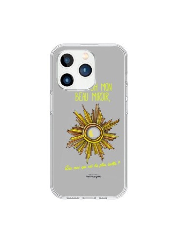 Coque iPhone 15 Pro Miroir Qui est la plus belle - Leellouebrigitte