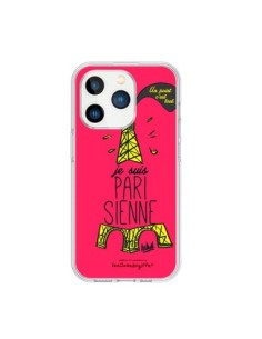 iPhone 15 Pro Case Je suis Parisienne La Tour Eiffel Pink...