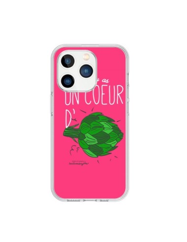 iPhone 15 Pro Case Toi tu as un coeur d'artichaut Te hai un Heart di carciofo- Leellouebrigitte