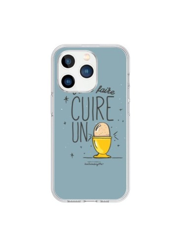 Cover iPhone 15 Pro Va te faire cuir un oeuf Grigio - Leellouebrigitte