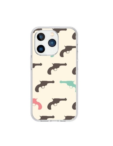 Coque iPhone 15 Pro Gun Pistolet - Leandro Pita