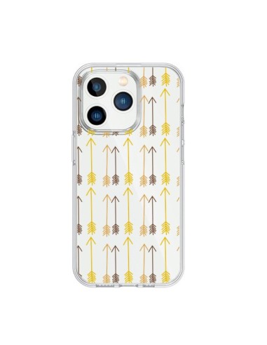 Coque iPhone 15 Pro Fleche Arrow Transparente - Petit Griffin