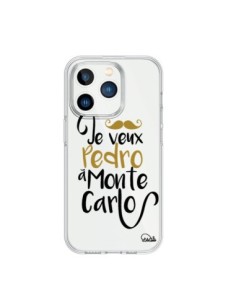 iPhone 15 Pro Case Je veux Pedro à Monte Carlo Clear -...