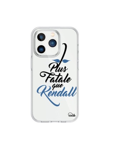 iPhone 15 Pro Case Plus Fatale que Kendall Clear - Lolo Santo