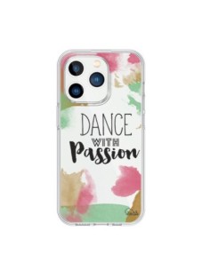 Coque iPhone 15 Pro Dance With Passion Transparente -...