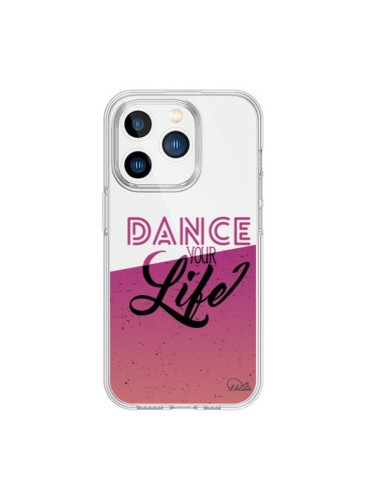 Coque iPhone 15 Pro Dance Your Life Transparente - Lolo Santo