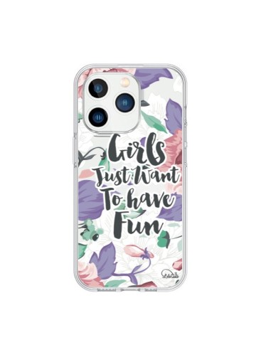 Coque iPhone 15 Pro Girls Fun Transparente - Lolo Santo