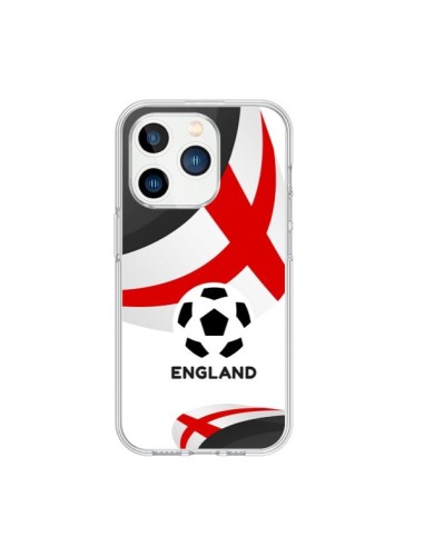 Coque iPhone 15 Pro Equipe Angleterre Football - Madotta