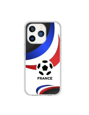 Coque iPhone 15 Pro Equipe France Football - Madotta