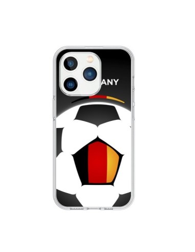 Coque iPhone 15 Pro Allemagne Ballon Football - Madotta