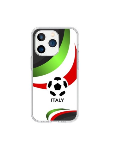 Coque iPhone 15 Pro Equipe Italie Football - Madotta