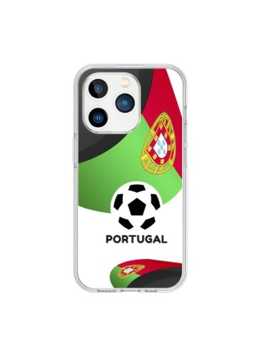 Coque iPhone 15 Pro Equipe Portugal Football - Madotta