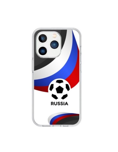 Coque iPhone 15 Pro Equipe Russie Football - Madotta
