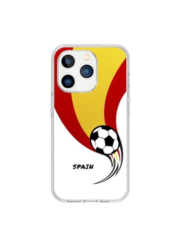 Coque iPhone 15 Pro Equipe Espagne Spain Football - Madotta