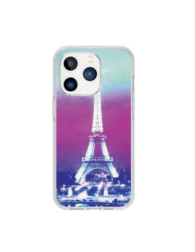 Coque iPhone 15 Pro Tour Eiffel Night - Mary Nesrala