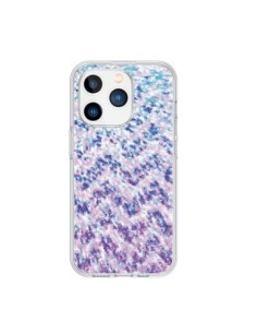 Cover iPhone 15 Pro Chevron Splash Triangolo Azteco -...