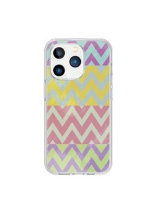 Cover iPhone 15 Pro Chevron Summer Triangolo Azteco -...