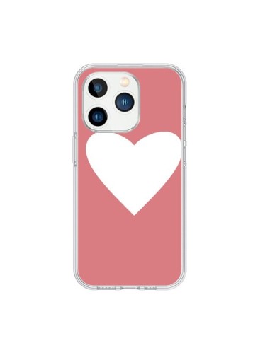 Cover iPhone 15 Pro Cuore Corallo - Mary Nesrala