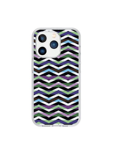 Coque iPhone 15 Pro Equilibirum Azteque Tribal - Mary Nesrala