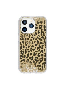iPhone 15 Pro Case Leopard Gold Golden - Mary Nesrala