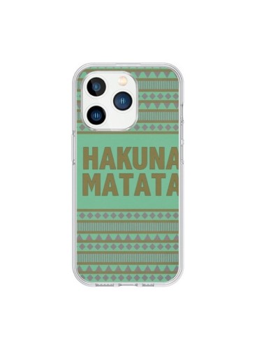 Coque iPhone 15 Pro Hakuna Matata Roi Lion - Mary Nesrala