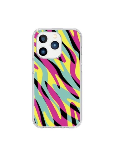 Coque iPhone 15 Pro In the wild arc en ciel - Mary Nesrala