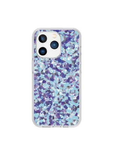 Coque iPhone 15 Pro Winter Day Bleu - Mary Nesrala