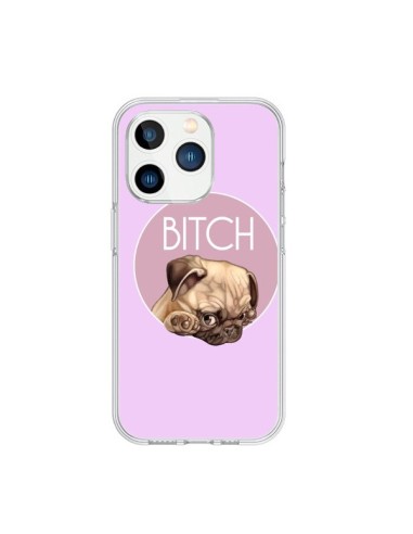 Coque iPhone 15 Pro Bulldog Bitch - Maryline Cazenave