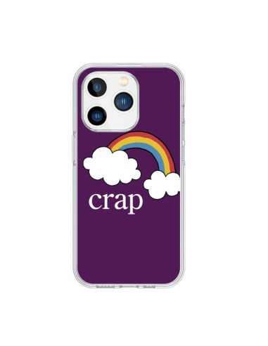 Coque iPhone 15 Pro Crap Arc en Ciel - Maryline Cazenave