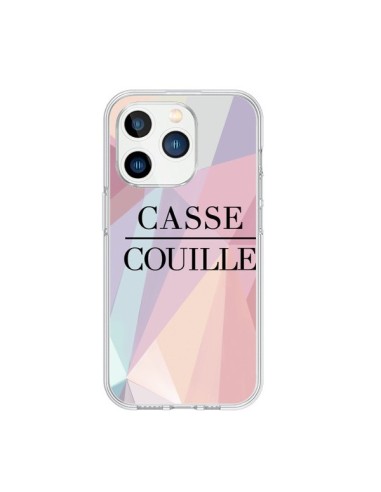 Coque iPhone 15 Pro Casse Couille - Maryline Cazenave