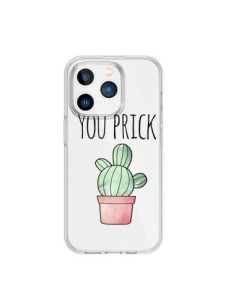Cover iPhone 15 Pro You Prick Cactus Trasparente -...