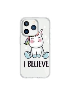 iPhone 15 Pro Case Unicorn I Believe Clear - Maryline...