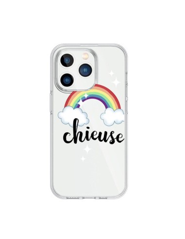 iPhone 15 Pro Case Chieuse Arc En Ciel Clear - Maryline Cazenave