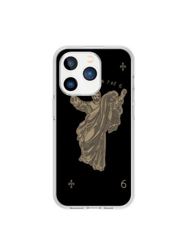 iPhone 15 Pro Case God Black Drake Chanteur Jeu Cartes - Mikadololo