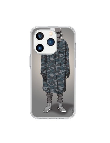 Cover iPhone 15 Pro White Trooper Soldat Yeezy - Mikadololo