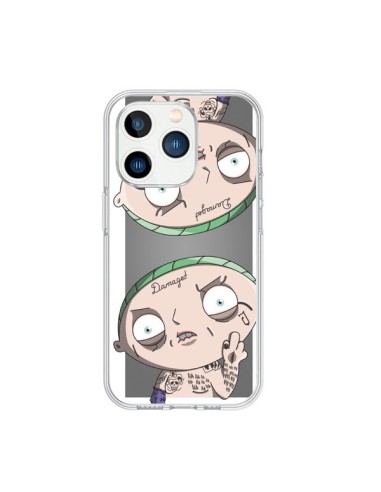 Coque iPhone 15 Pro Stewie Joker Suicide Squad Double - Mikadololo