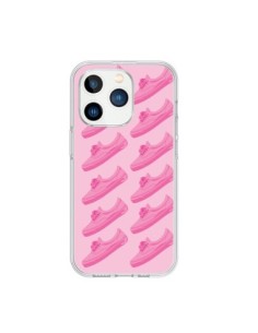 Coque iPhone 15 Pro Pink Rose Vans Chaussures - Mikadololo