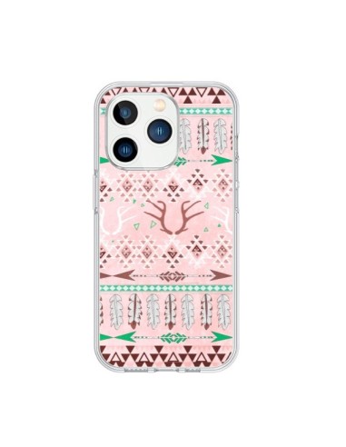 Coque iPhone 15 Pro Amadahy Cerf Azteque - Monica Martinez