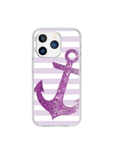 Cover iPhone 15 Pro Ancora Marina Rosa - Monica Martinez