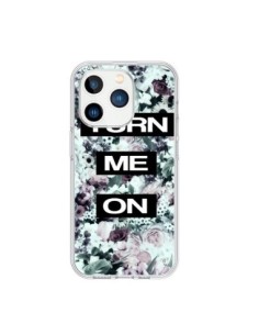 Cover iPhone 15 Pro Turn Me On Flower Fiori - Monica...