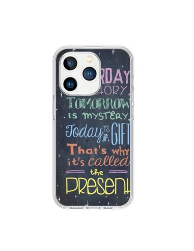 Cover iPhone 15 Pro Today is a gift Regalo - Maximilian San