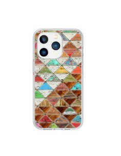 Cover iPhone 15 Pro Amore Pattern Triangolo - Maximilian San