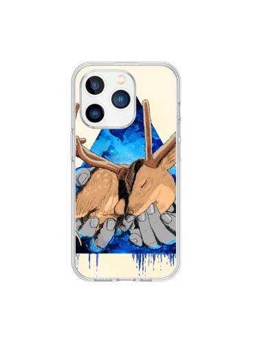 Cover iPhone 15 Pro Cervo Triangolo Seconde Chance - Maximilian San