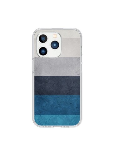 Cover iPhone 15 Pro Bande Orizzontali Greece Hues - Maximilian San