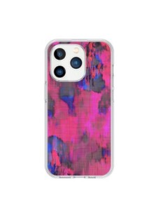 iPhone 15 Pro Case Flowerss Pink Lysergic Pink -...